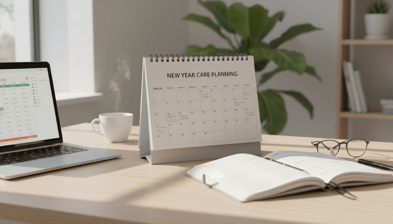 New Year Care Planning: Setting Your Parent Up for a Safer, Healthier 2026 (And When to Add Professional Support)